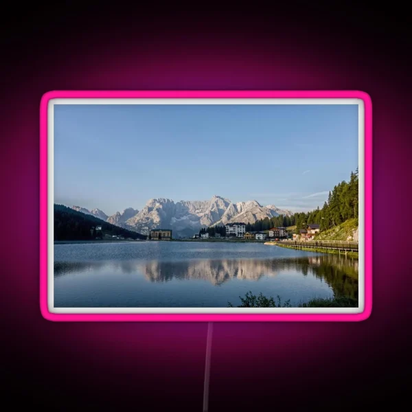 Lake Of Misurina RGB Neon Sign