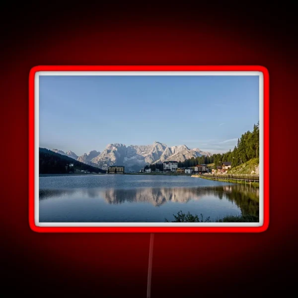 Lake Of Misurina RGB Neon Sign