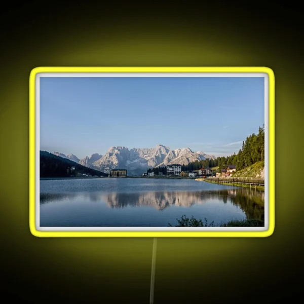 Lake Of Misurina RGB Neon Sign