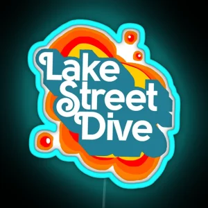 Lake Street Dive Retro RGB Neon Sign