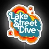 Lake Street Dive inspired retro music festival ambiance neon wall decor