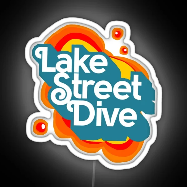 Lake Street Dive Retro RGB Neon Sign