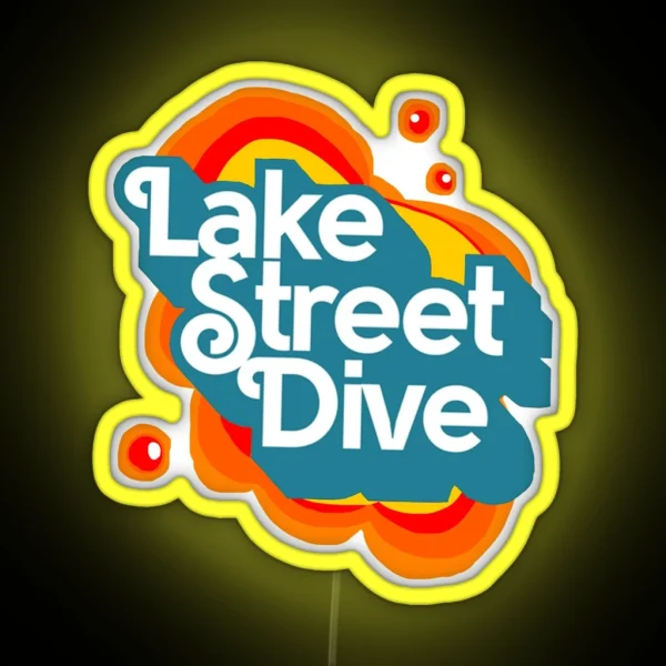 Lake Street Dive Retro RGB Neon Sign