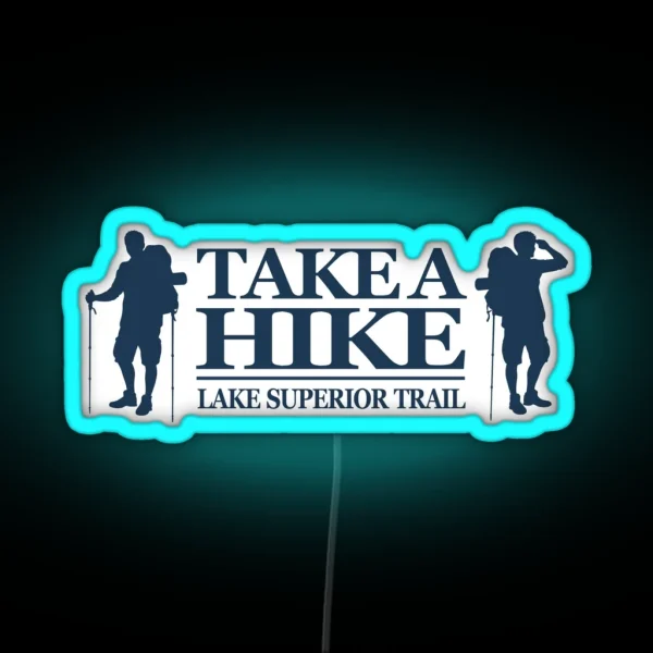 Lake Superior Trail TAH RGB Neon Sign