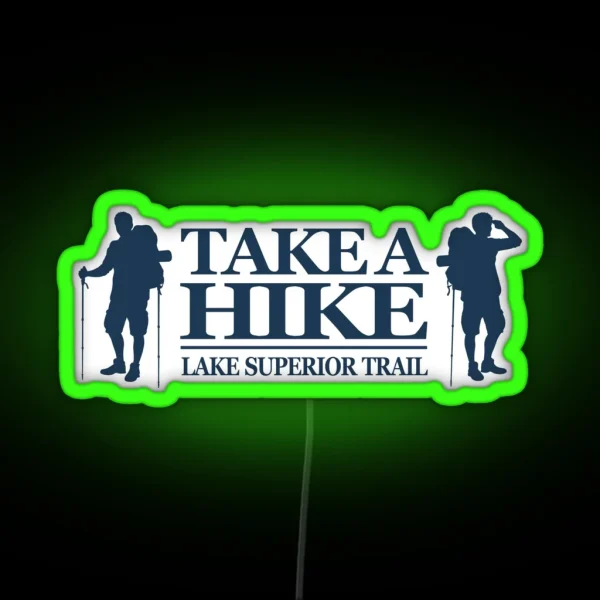 Lake Superior Trail TAH RGB Neon Sign