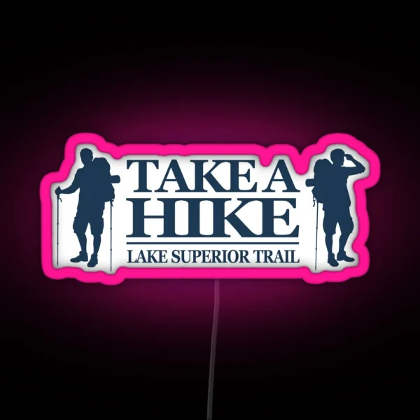 Lake Superior Trail TAH RGB Neon Sign