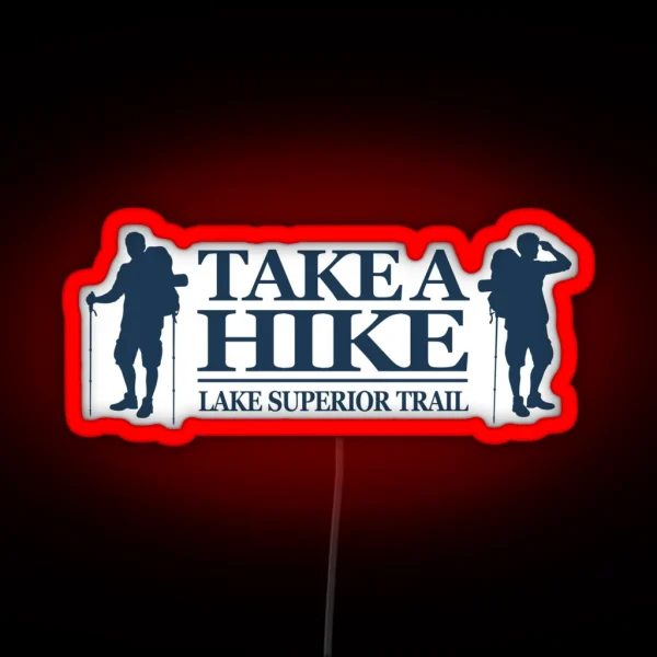 Lake Superior Trail TAH RGB Neon Sign
