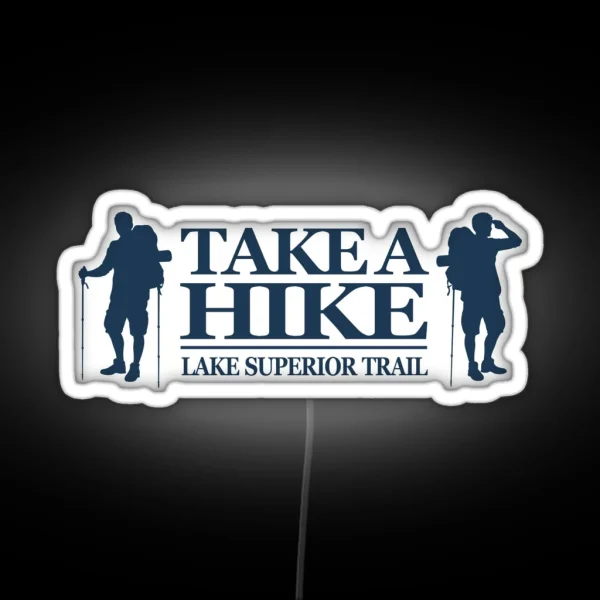 Lake Superior Trail TAH RGB Neon Sign