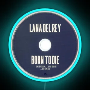 Lana Del Rey Born To Die RGB Neon Sign