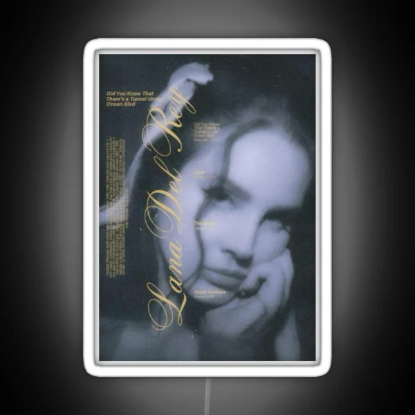 Lana Del Rey Design RGB Neon Sign