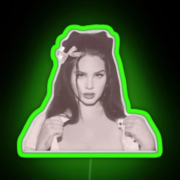 Lana Del Rey Ocean Boulevard RGB Neon Sign