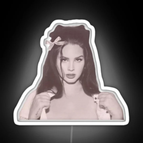 Lana Del Rey Ocean Boulevard RGB Neon Sign