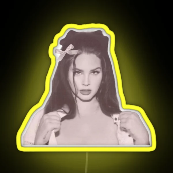 Lana Del Rey Ocean Boulevard RGB Neon Sign