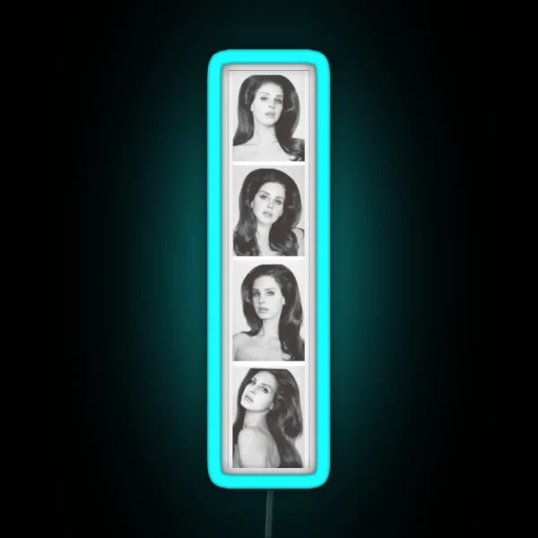 Lana Del Rey Photobooth RGB Neon Sign