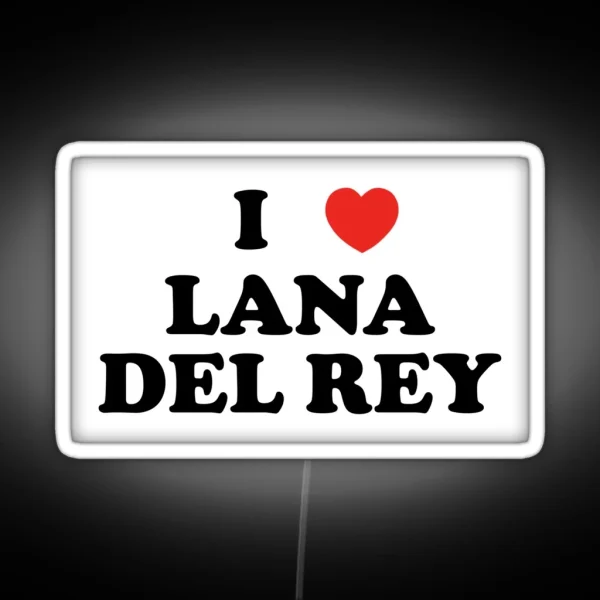 Lana Del Rey RGB Neon Sign
