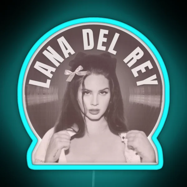 Lana Del Rey RGB Neon Sign