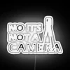 Vibrant Neon Sign Accentuating Modern Home Decor with RGB Lighting