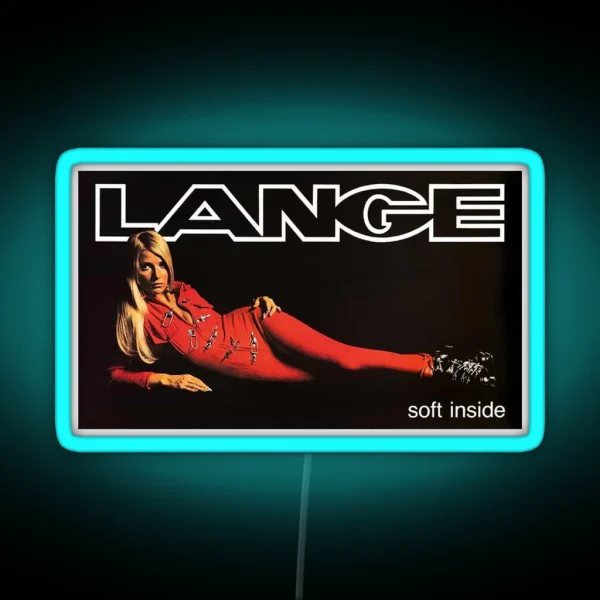 Lange Ski Girl Soft Inside Poster RGB Neon Sign