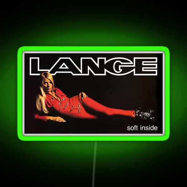 Lange Ski Girl Soft Inside Poster RGB Neon Sign