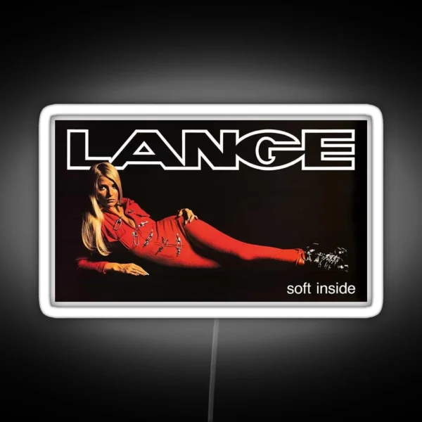 Lange Ski Girl Soft Inside Poster RGB Neon Sign