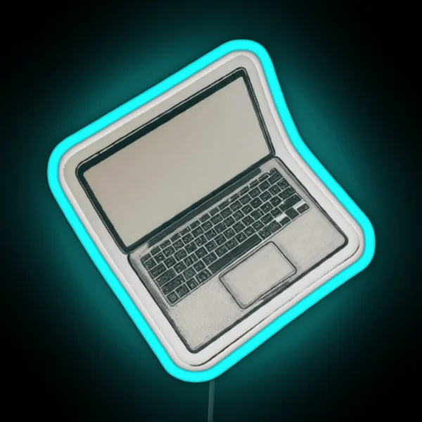 Laptop Led RGB Neon Sign