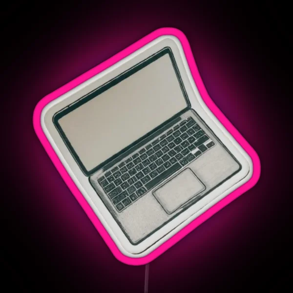 Laptop Led RGB Neon Sign