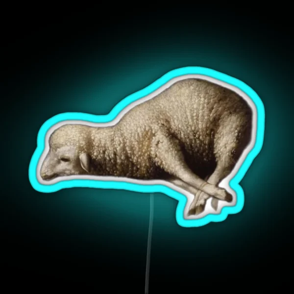 Lapvona Lamb RGB Neon Sign