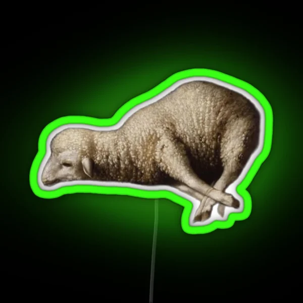 Lapvona Lamb RGB Neon Sign