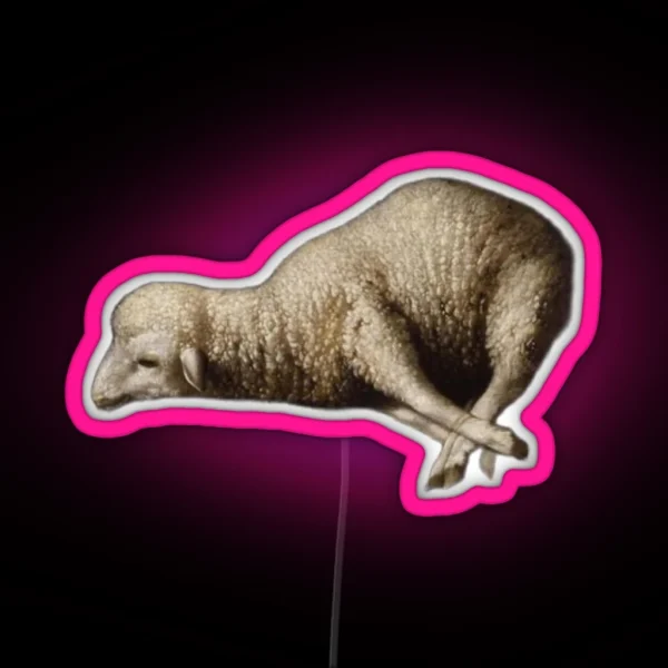 Lapvona Lamb RGB Neon Sign