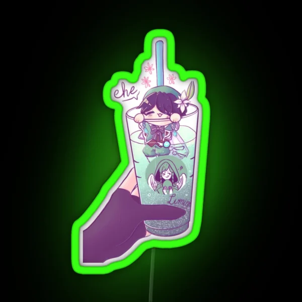 Large Venti RGB Neon Sign