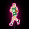 Honoring basketball legend Larry Bird with vibrant RGB neon glow