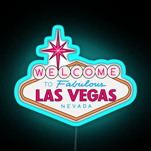 Las Vegas RGB Neon Sign