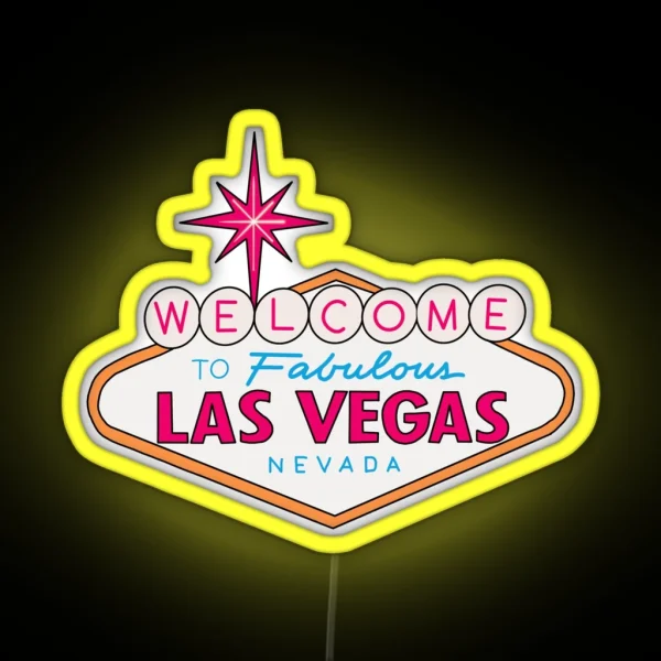 Las Vegas RGB Neon Sign