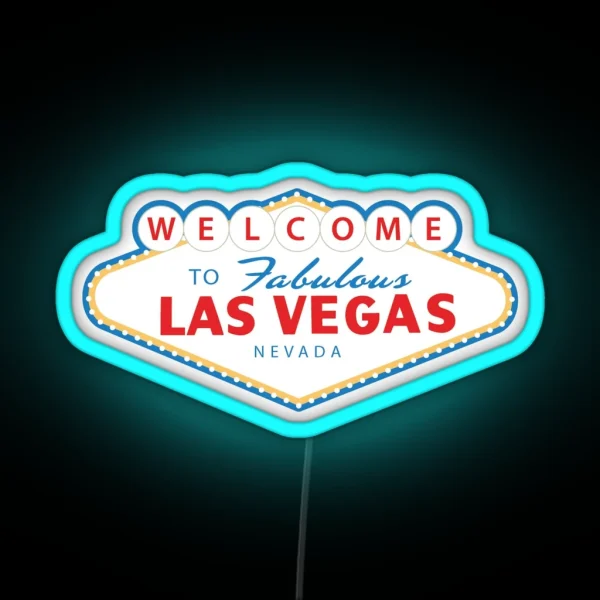 Las Vegas Sign RGB Neon Sign