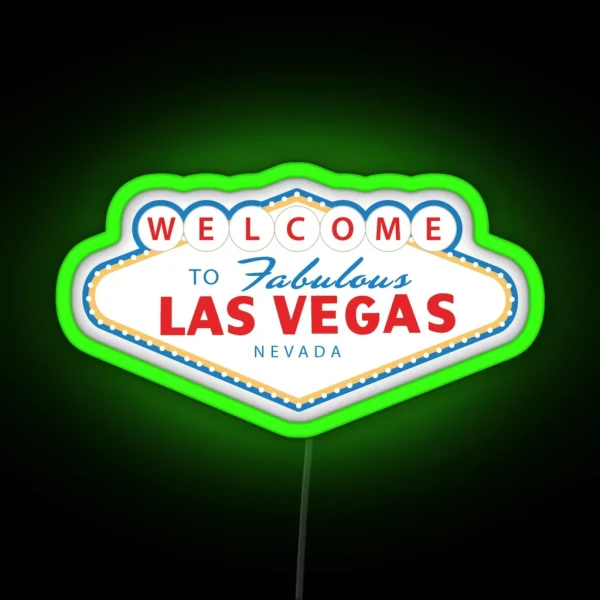 Las Vegas Sign RGB Neon Sign