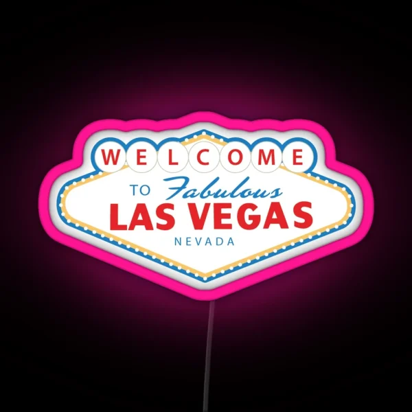 Las Vegas Sign RGB Neon Sign