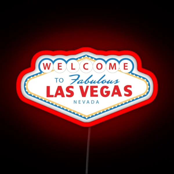 Las Vegas Sign RGB Neon Sign