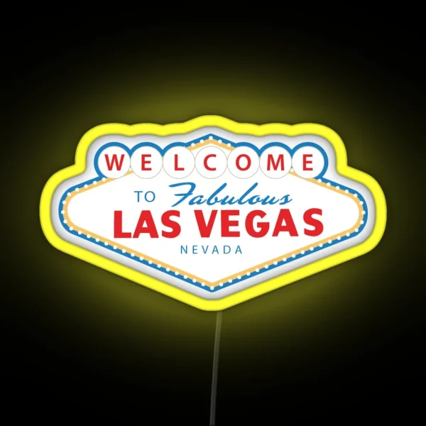 Las Vegas Sign RGB Neon Sign