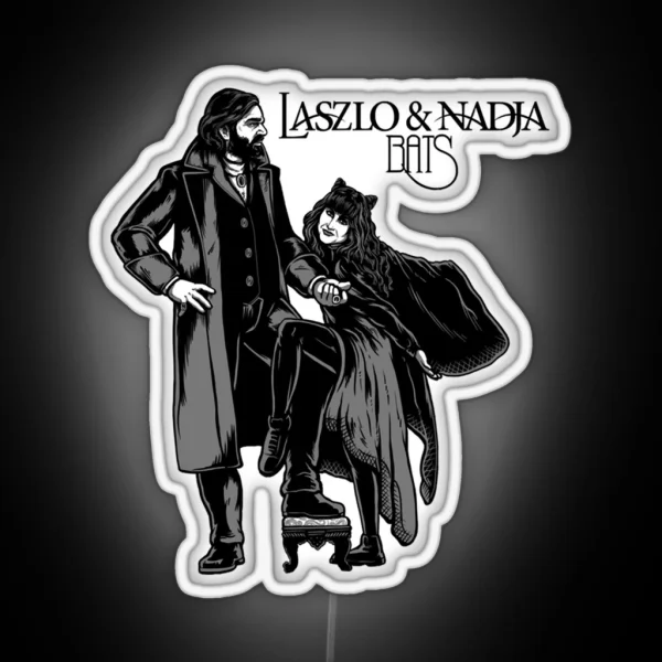 Laszlo And Nadja RGB Neon Sign