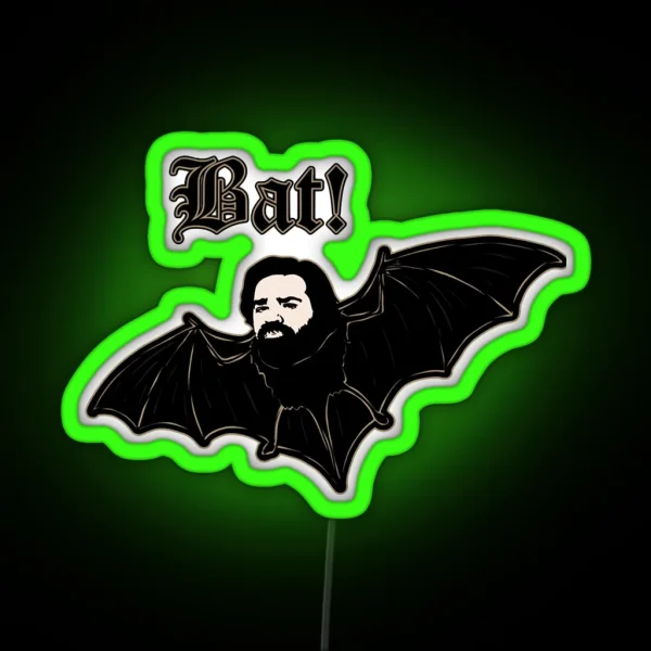 Laszlo BAT RGB Neon Sign