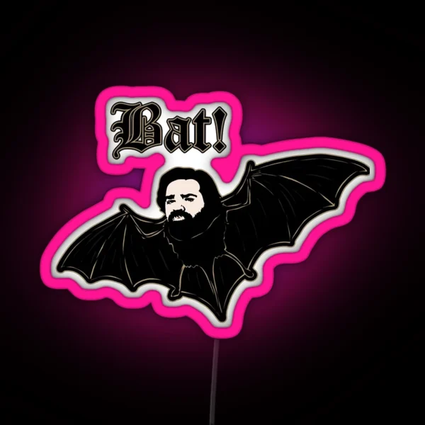 Laszlo BAT RGB Neon Sign
