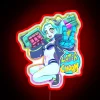 Vintage Later Choom LED Neon Sign with Color-Changing RGB Lighting