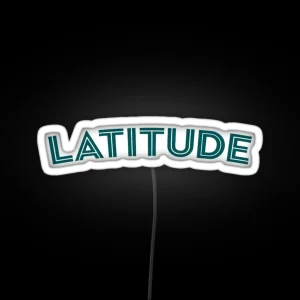 Latitude Festival Logo RGB Neon Sign