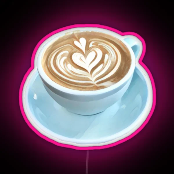 Latte RGB Neon Sign