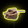 RGB Neon Laughing Iguana Wall Decoration Sign with Bright Colors