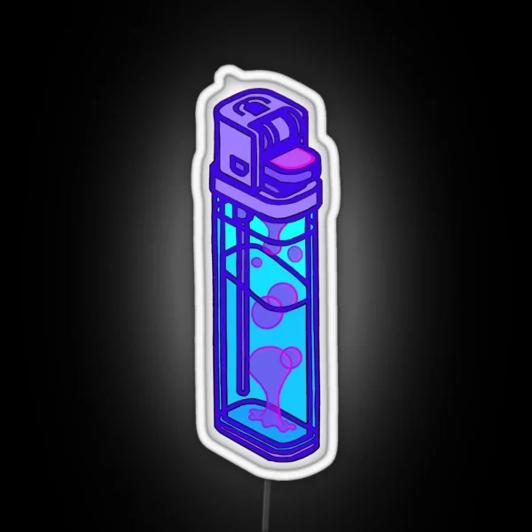 Lava Lamp Lighter Neon RGB Neon Sign