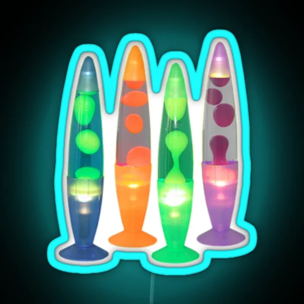 Lava Lampin RGB Neon Sign