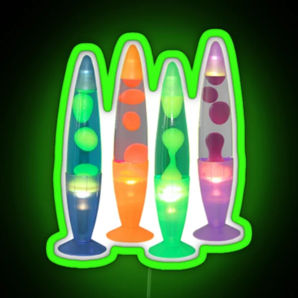 Lava Lampin RGB Neon Sign
