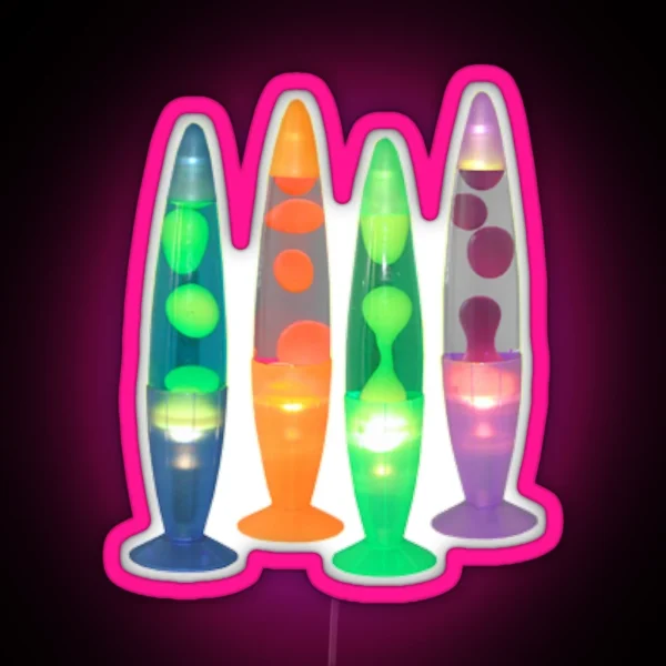 Lava Lampin RGB Neon Sign
