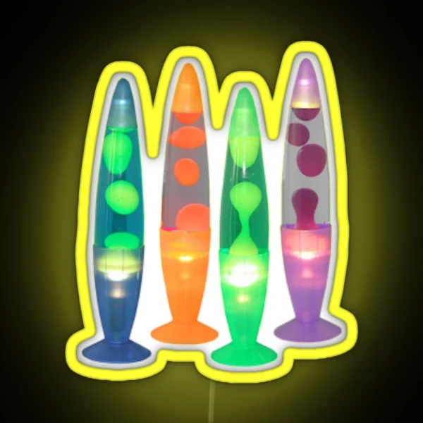 Lava Lampin RGB Neon Sign